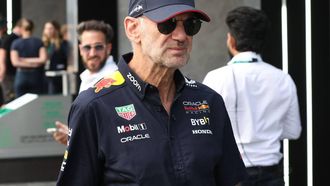 epa11208752 Red Bull Racing CTO Adrian Newey walks in the paddock ahead of the Formula 1 Saudi Arabia Grand Prix at the Jeddah Corniche Circuit in Jeddah, Saudi Arabia, 09 March 2024.  EPA/ALI HAIDER
