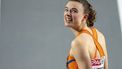 ISTANBUL - Sofie Dokter in actie op 60 meter horden op de tweede dag van het EK atletiek indoor in Turkije. ANP RONALD HOOGENDOORN