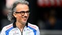 (FILES) Racing Bull's French team principal Laurent Mekies is seen prior to the third practice session at the Red Bull Ring race track at Spielberg on June 28, 2025, ahead of the Formula One Austrian Grand Prix.  Christian Horner is to leave his role as Red Bull team principal with immediate effect after 20 years, the Formula One team announced on July 9, 2025, 
