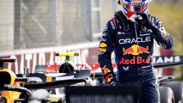 MONZA - Max Verstappen (Red Bull Racing) na afloop van de kwalificatie voor de Grote Prijs van Italie op het circuit van Monza. ANP SANDER KONING