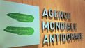 A sign for The World Anti-Doping Agency (WADA) headquarters is seen on December 17, 2020 in Montreal, Quebec. By excluding Russia from major international sporting competitions for the next two years over systematic doping, the Court of Arbitration for Sport made a 