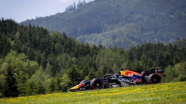 SPIELBERG - Max Verstappen (Red Bull Racing) tijdens de derde vrije training op de Red Bull Ring in aanloop naar de Grote Prijs van Oostenrijk. SEM VAN DER WAL / ANP