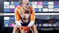 2023-08-03 22:12:06 GLASGOW - Roy Eefting-Bloem na afloop van het onderdeel scratch tijdens de wereldkampioenschappen baanwielrennen. De Schotse stad is van 3 tot en met 13 augustus het toneel van een wereldkampioenschap met meerdere fiets disciplines. ANP ROBIN VAN LONKHUIJSEN