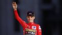 Overall leader Team Jumbo-Visma's US rider Sepp Kuss celebrates on the podium after winning the 2023 La Vuelta cycling tour of Spain, in Madrid, on September 17, 2023. American rider Sepp Kuss claimed his first Grand Tour victory in the Vuelta a Espana in Madrid, as his team Jumbo-Visma completed an unprecedented treble.

Oscar DEL POZO / AFP
