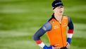 HAMAR - Jenning de Boo tijdens een training in aanloop naar het WK afstanden in het Noorse Hamar. ANP SEM VAN DER WAL