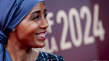 ARNHEM - Sifan Hassan op de rode loper voorafgaand aan de uitreiking van de sportprijzen tijdens het NOC*NSF Sportgala. ANP REMKO DE WAAL