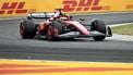 Ferrari's Monegasque driver Charles Leclerc competes during the qualifying session of the Formula One Hungarian Grand Prix at the Hungaroring circuit in Mogyorod, near Budapest, Hungary, on August 2, 2025. 
Attila KISBENEDEK / AFP