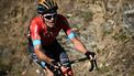 2022-07-12 17:06:08 Bahrain Victorious team's Spanish rider Luis Leon Sanchez cycles in a breakaway during the 10th stage of the 109th edition of the Tour de France cycling race, 148,1 km between Morzine and Megeve, in the French Alps, on July 12, 2022. 
Anne-Christine POUJOULAT / AFP