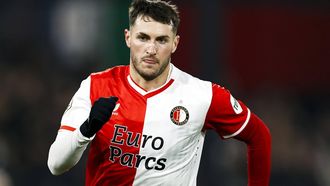 ROTTERDAM - Santiago Gimenez of Feyenoord tijdens de Kwartfinale KNVB Beker wedstrijd tussen Feyenoord en AZ Alkmaar in Feyenoord Stadion de Kuip op 7 februari 2024 in Rotterdam, Nederland. ANP MAURICE VAN STEEN