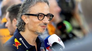 ABU DHABI - Teambaas Laurent Mekies (Red Bull Racing) na afloop van de eerste vrije training op het Yas Marina Circuit in aanloop naar de Abu Dhabi Grand Prix. ANP SANDER KONING