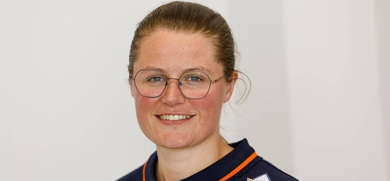 BREDA - Wereldkampioen skeleton Kimberley Bos tijdens de presentatie van Team NewCold. ANP BAS CZERWINSKI