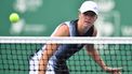 2023-07-30 00:00:00 epa10777039 Iga Swiatek of Poland in action during her women's singles final match against Laura Siegemund of Germany at the WTA BNP Paribas Poland Open tennis tournament in Warsaw, Poland, 30 July 2023.  EPA/Piotr Nowak POLAND OUT