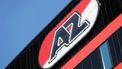 ALKMAAR - Het logo van AZ op het AFAS Stadion. ANP BAS CZERWINSKI
