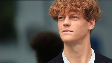 Italian tennis player Jannik Sinner attends a welcome ceremony in his home town on June 11, 2024 in Sesto (Sexten) in the Dolomites, Italy. Sinner is the new and first ever Italian to be number one tennis player in the PIF ATP rankings. 
Pierre TEYSSOT / AFP