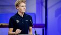 AMSTERDAM - Koen Bouwman tijdens de teampresentatie van de wielerploegen van Team Jumbo-Visma 2023. ANP SEM VAN DER WAL