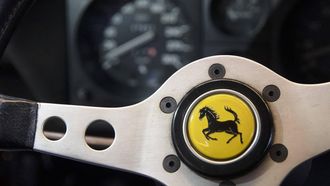 Inside view of the 1973 Ferrari 365 GT4 2+2 car once owned by Austrian Formula One driver Niki Lauda standing in the hall of the Dorotheum auction house in Voesendorf near Vienna, Lower Austria, on December 6, 2022. The 1973 Ferrari 365 GT4 2+2 will be auctioned off online on Wednesday, December 7, 2022, with current bids already at almost triple the starting price of 30,000 euro ($31,500). Three-time Formula One world champion Niki Lauda received the car in 1973 after signing on with Ferrari as F1 driver. Originally silver colour, a subsequent owner changed the Ferrari's colour to red. Austrian F1 legend Lauda died in 2019 at the age of 70.
Alex HALADA / AFP