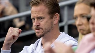 ROSMALEN - Coach Kristof Vliegen van Tallon Griekspoor (NED) op de vierde dag van het Libema Open tennis toernooi in Rosmalen. ANP SANDER KONING