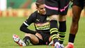 TILBURG - Blessure bij Joey Veerman of PSV Eindhoven tijdens de Nederlandse Eredivisie wedstrijd tussen Willem II en PSV Eindhoven in het Koning Willem II Stadion op 28 september 2024 in Tilburg, Nederland. ANP MAURICE VAN STEEN