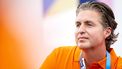 PARIJS - Chef de mission Pieter van den Hoogenband tijdens een persconferentie in het olympisch dorp van Parijs voorafgaand aan het begin van de Spelen. ANP REMKO DE WAAL