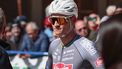 epa11967890 Dutch rider Mathieu Van Der Poel of team Alpecin - Deceuninck looks on before the start of the seventh and final stage of the 60th Tirreno Adriatico cycling race, over 147km from Porto Potenza Picena to San Benedetto del Tronto, Italy, 16 March 2025.  EPA/ROBERTO BETTINI
