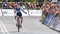 AG Insurance - Soudal rider Sarah Gigante from Australia reacts as she wins the third stage of the Tour Down Under cycling race in Adelaide on January 14, 2024. 
Brenton EDWARDS / AFP