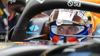 Red Bull Racing's Dutch driver Max Verstappen waits in his garage during the second practice session of the Formula One Mexico City Grand Prix at the Hermanos Rodriguez racetrack, in Mexico City on October 25, 2024.  
Yuri CORTEZ / AFP