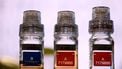 This photograph taken on April 22, 2023, shows doping control vials during a training for doping controllers for the Paris Olympic and Paralympic Games in Saint-Denis, north of Paris. These 33 trainees responded this winter to a classified ad from the International Control Agency (ICA), which manages the Olympic anti-doping program on behalf of the International Olympic Committee (IOC).
FRANCK FIFE / AFP