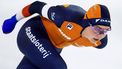 HEERENVEEN - Melissa Wijfje (NED) tijdens de 1500 meter op de tweede dag van de ICU derde wereldbeker schaatsen in het Thialf stadion. ANP VINCENT JANNINK