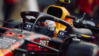 Red Bull Racing's Mexican driver Sergio Perez gets ready to take part in the second practice session ahead of the Formula One British Grand Prix at the Silverstone motor racing circuit in Silverstone, central England, on July 5, 2024. 
BENJAMIN CREMEL / AFP