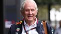 Red Bull Racing team advisor Helmut Marko arrives to the paddock at Albert Park Circuit in Melbourne on March 23, 2024, ahead of the Formula One Australian Grand Prix.  
Martin KEEP / AFP
