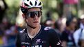 Team Visma-Lease a Bike's Belgian rider Wout Van Aert looks on as he arrives ahead of the 21st stage of the 108th Giro d'Italia cycling race of 143kms from Rome to Rome on June 1, 2025. 
Luca Bettini / AFP