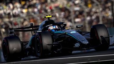 SHANGHAI - Andrea Kimi Antonelli (Mercedes) in actie tijdens de kwalificatie op het Shanghai International Circuit in aanloop naar de Grote Prijs van China. SANDER KONING / ANP