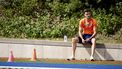 ARNHEM - Samuel Chapple tijdens een open training als onderdeel van de teampresentatie voor de WK Atletiek in Tokio, Japan. ANP ROBIN VAN LONKHUIJSEN