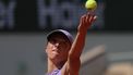 epa13001946 Iga Swiatek of Poland in action during her Women's 3rd round match against Magda Linette of Poland at the French Open Grand Slam tennis tournament at Roland Garros in Paris, France, 29 May 2026.  EPA/TERESA SUAREZ