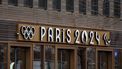 This picture taken on February 8, 2024, shows an entrance to the Pulse building of the headquarters of the Paris 2024 Organising Committee for the Olympic and Paralympic Games, in Saint-Denis, outside Paris. 
Dimitar DILKOFF / AFP