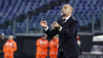epa11305624 Lazio's head coach Igor Tudor during the Italian Serie A soccer match between Lazio and Hellas Verona at the Olimpico stadium in Rome, Italy, 27 April 2024.  EPA/FABIO FRUSTACI