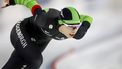 HEERENVEEN - Femke Kok in actie op de 1.000 meter voor vrouwen tijdens de slotdag van het NK Afstanden in Thialf. De olympische winter werd afgetrapt met het driedaagse schaatstoernooi. ANP VINCENT JANNINK