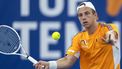 2023-09-07 10:15:25 AMSTELVEEN -Tallon Griekspoor tijdens de training voorafgaand aan het vertrek van het TeamNL Davis Cupteam naar Split in aanloop naar de wedstrijd tegen Finland. ANP SANDER KONING
