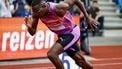 HENGELO - Liemarvin Bonevacia (NED) in actie op het onderdeel 400 meter voor mannen tijdens de 44e editie van de FBK Games. ANP VINCENT JANNINK