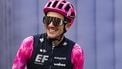 epa11987444 Ecuadoran Richard Carapaz, of EF team, before starting the second stage of the Volta Ciclista Catalunya, 177,3 kilometers between Banyoles and Figueres, Catalonia, Spain, 25 March 2025.  EPA/Siu Wu