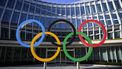 2023-03-28 10:22:38 epa10546648 Olympic Rings are pictured in front of The Olympic House, headquarters of the International Olympic Committee (IOC) at the opening at the opening of the executive board meeting of the International Olympic Committee (IOC), in Lausanne, Switzerland, 28 March 2023. The International Olympic Committee (IOC) Executive Board is set to discuss the results of consultations regarding the status of athletes from Russia and Belarus in its meeting set to run until March 30.  EPA/LAURENT GILLIERON