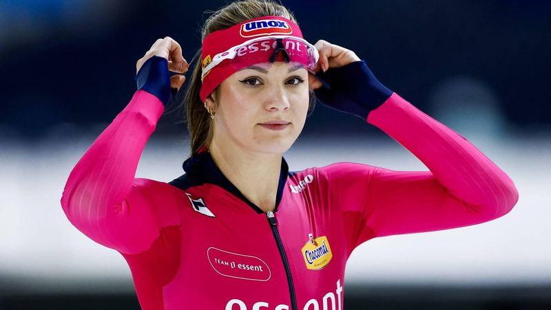HEERENVEEN - Angel Daleman tijdens een training van Team Essent in aanloop naar het Staatsloterij Olympisch Kwalificatietoernooi. ANP VINCENT JANNINK