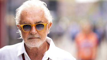 BUDAPEST - Voormalig teambaas Flavio Briatore voorafgaand aan de 3e vrije training op het Hungaroring Circuit in aanloop naar de Grote Prijs van Hongarije. ANP SANDER KONING