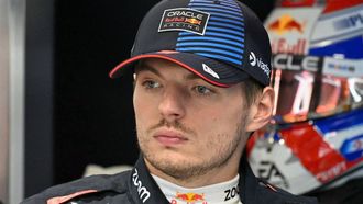 Red Bull Racing's Dutch driver Max Verstappen looks on before the third practice session ahead of the Formula One Singapore Grand Prix night race at the Marina Bay Street Circuit in Singapore on September 21, 2024. 
MOHD RASFAN / AFP