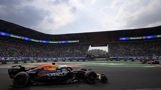 Red Bull Racing's Dutch driver Max Verstappen races during the Mexico City Grand Prix at the Hermanos Rodriguez racetrack, in Mexico City on October 27, 2024.  
Alfredo ESTRELLA / AFP