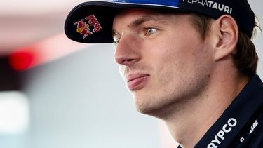 MADRID - Max Verstappen (Red Bull Racing) staat de pers te woord op het nieuwe Madring-circuit voorafgaand aan de Grote Prijs van Spanje. SEM VAN DER WAL / ANP