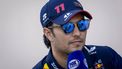 2023-03-02 15:19:21 BAHREIN - Sergio Perez (Red Bull Racing) staat de pers te woord op het Bahrain International Circuit in het woestijngebied Sakhir voorafgaand aan de Grote Prijs van Bahrein. ANP SEM VAN DER WAL