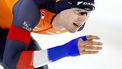 HEERENVEEN - Jenning De Boo (Nederland) in actie op de 500 meter sprint voor mannen tijdens de eerste dag van de ISU EK Allround & Sprint in Thialf. ANP VINCENT JANNINK
