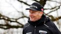 HOOGERHEIDE - Parcoursbouwer Adrie van der Poel tijdens het onderdeel team relay van het WK veldrijden. ANP BAS CZERWINSKI