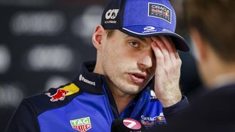 SHANGHAI - Max Verstappen (Oracle Red Bull Racing) na afloop van de race op het Shanghai International Circuit in aanloop naar de Grote Prijs van China. SANDER KONING / ANP